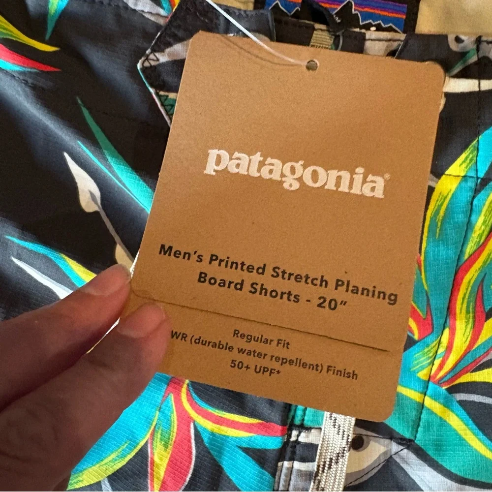 NWT Patagonia Stretch Planing Board Short